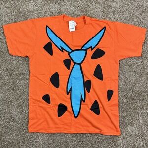 Vintage 90s The Flintstones Fred Cartoons T-Shirt Mens Large Hanna-Barbera NWT